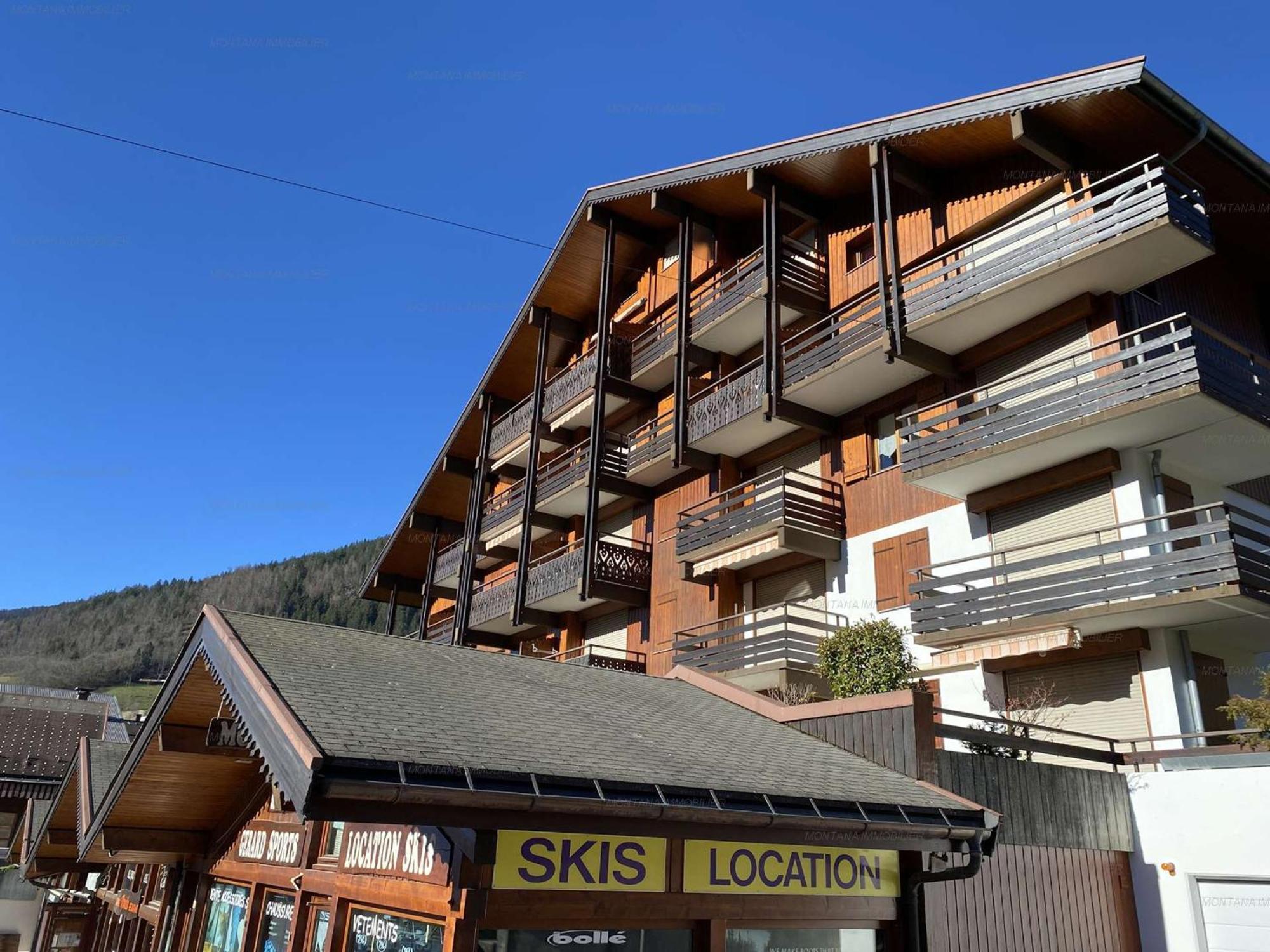 Appartement 2 Pieces + Coin Montagne, Balcon Sud, Au Centre Du Village - Fr-1-458-139 Льо Гран-Борнан Екстериор снимка